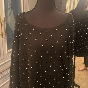 Lilly Pulitzer Black Sweater